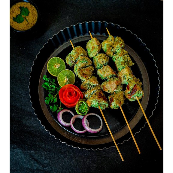 Chicken hariyali kabab